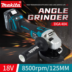 Makita DGA404 125mm Grinder Grinder Tool Wireless 18V Power Tools Electric Grinder Angle Grinder Brushless Sander Angle Cutt