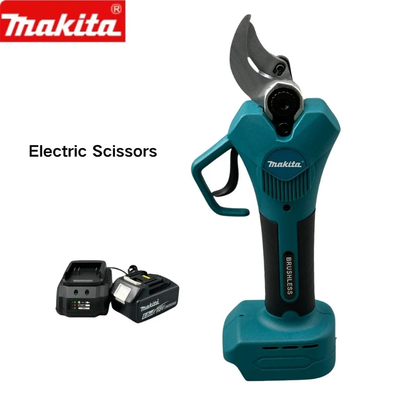 Makita Brushless Electric Pruning Shears Garden Tool For 18V Battery Cordless Electric Garden Scissors Fruit Tree Branche Cutter