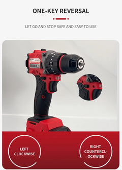 Milwaukee 18V Battery Electric Impact Drill 150N.m Brushless Cordless Screwdriver Rechargeable Power Tool of Decoration Team