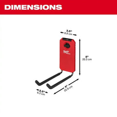 Milwaukee PACKOUT™ 9” Straight Hook Power Tool Accessories MILWAUKEE Tools 48-22-8330