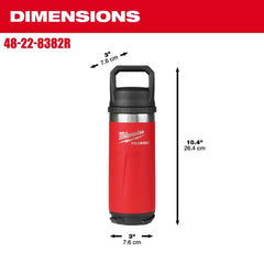 Milwaukee 48-22-8382R/48-22-8396R/48-22-8397R PACKOUT™ Insulated Bottle With Chug Lid Tool Accessories