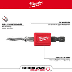 Milwaukee 48-32-4550 Magnetic PH2 Drill impact Original Bits Attachment Sets Power Tool Accessories