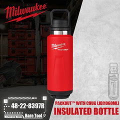 Milwaukee 48-22-8382R/48-22-8396R/48-22-8397R PACKOUT™ Insulated Bottle With Chug Lid Tool Accessories