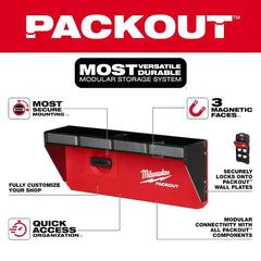 Milwaukee PACKOUT™ Magnetic Rack Power Tool Accessories MILWAUKEE Tools 48-22-8346