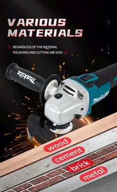 Makita DGA404 125mm Grinder Grinder Tool Wireless 18V Power Tools Electric Grinder Angle Grinder Brushless Sander Angle Cutt