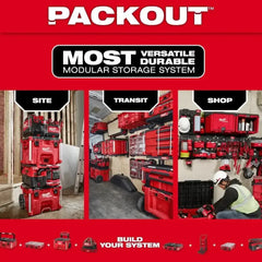 Milwaukee PACKOUT™ Magnetic Rack Power Tool Accessories MILWAUKEE Tools 48-22-8346