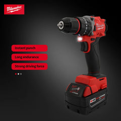 Milwaukee 18V Battery Electric Impact Drill 150N.m Brushless Cordless Screwdriver Rechargeable Power Tool of Decoration Team