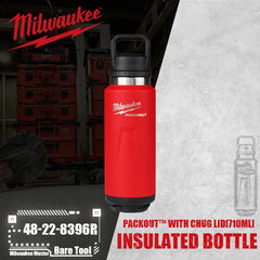 Milwaukee 48-22-8382R/48-22-8396R/48-22-8397R PACKOUT™ Insulated Bottle With Chug Lid Tool Accessories