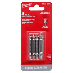 Milwaukee 49-57-9001 M2 Steel Screw Extractor Set 4PC Tool Accessories