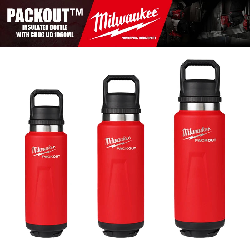 Milwaukee 48-22-8382R/48-22-8396R/48-22-8397R PACKOUT™ Insulated Bottle With Chug Lid Tool Accessories