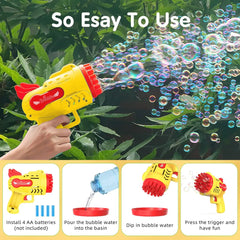 Automatic Electric Bubble Gun